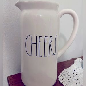 NWT Rae Dunn CHEERS Pitcher